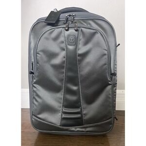 Tumi T-Tech Grey Fabric Rolling 22" Carry-on Nylon Suitcase Luggage Two Wheels